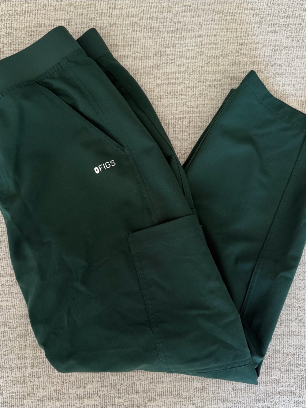 Figs Dark Green Technical Pants